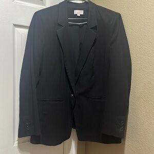 Loft women’s  Black Blazer Size 14